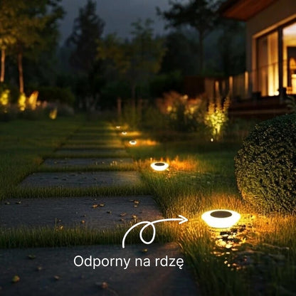 Vezar™ Solarne Lampki Gruntowe
