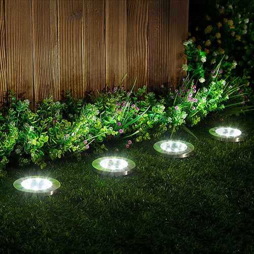 Zenor™ Solarne Lampki Gruntowe