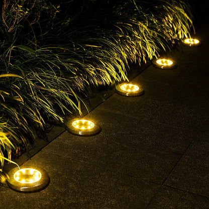 Zenor™ Solarne Lampki Gruntowe