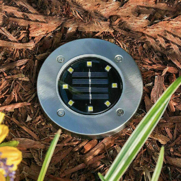 Zenor™ Solarne Lampki Gruntowe