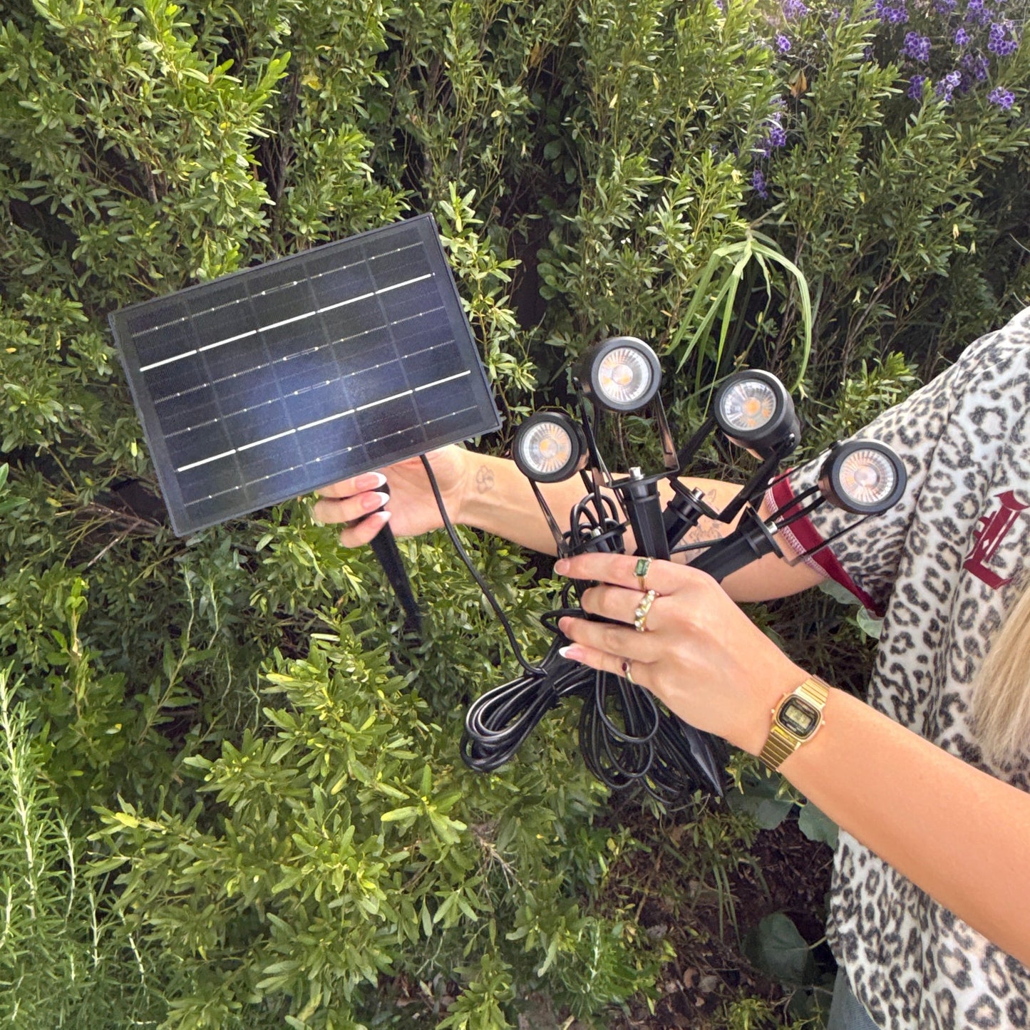 Mavrek Solarne Reflektorki Ogrodowe montaż