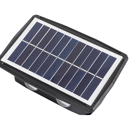 Quentor Solarne Lampki Ścienne DuoTone montaż